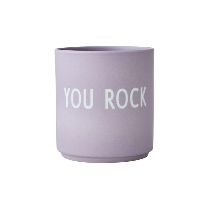 Design Letters フェイバリットカップ 25 cl - You rock-lavender - Design Letters | デザインレターズ