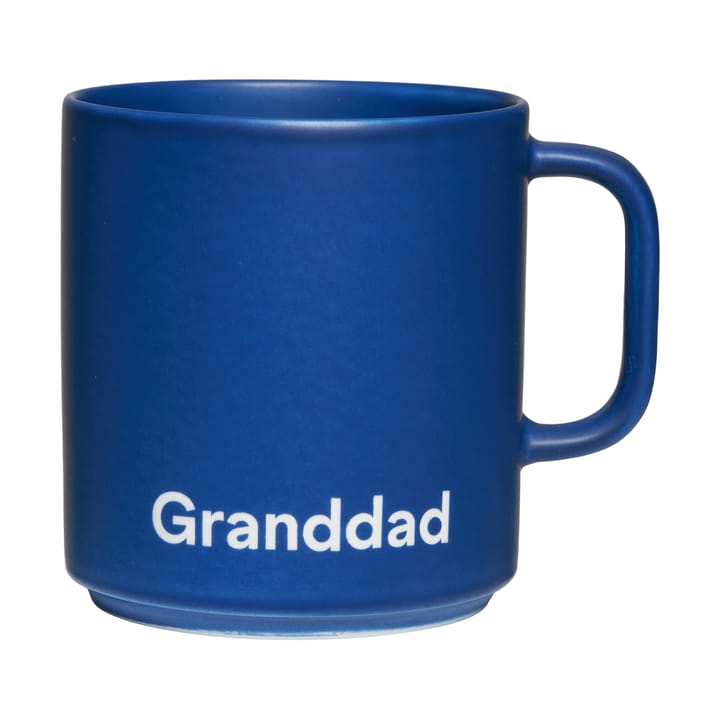 Design Letters VIP フェイバリットカップ ハンドル付き 25 cl - Granddad-midnight blue - Design Letters | デザインレターズ