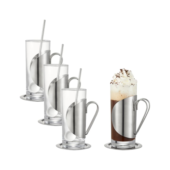 Darry アイリッシュコーヒーセット - Glass-stainless steel - Dorre