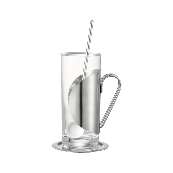 Darry アイリッシュコーヒーセット, Glass-stainless steel Dorre