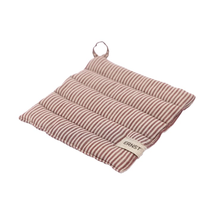 Ernst 鍋つかみ striped 23x25 cm, Red-beige ERNST | エルンスト