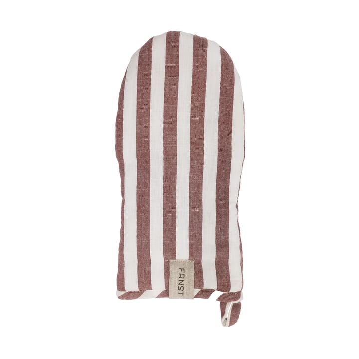 Ernst オーブンミット wide stripes - Red-white - ERNST | エルンスト