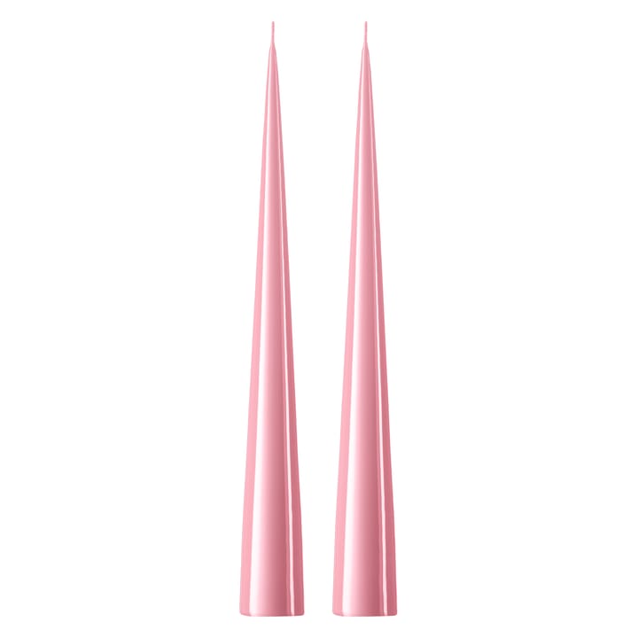 ester and erik シャンデリアキャンドル 37 cm 2本セット 艶 - light pink 40-0 - Ester & erik | エスター & エリック