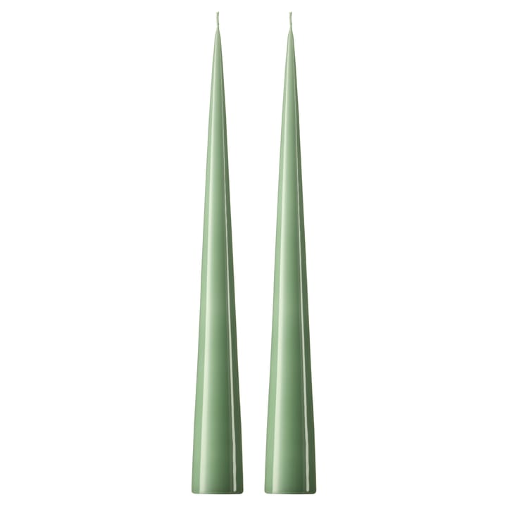 ester and erik シャンデリアキャンドル 37 cm 2本セット 艶 - mild green 66-0 - Ester & erik | エスター & エリック