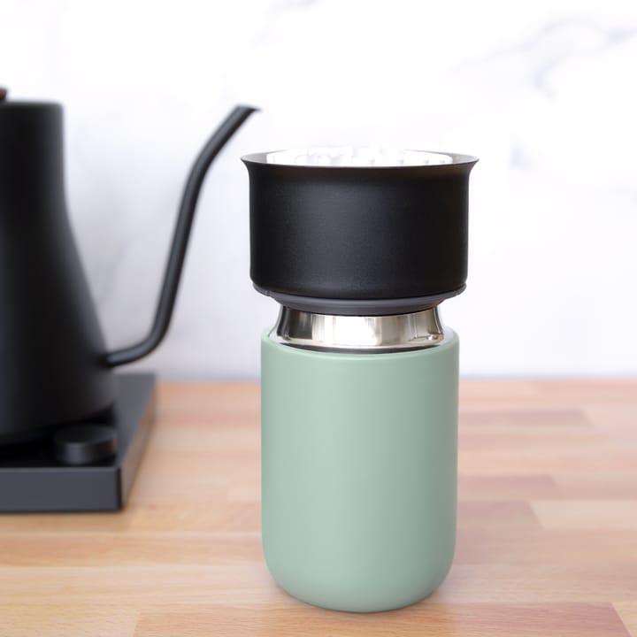 Stagg X Pour-Over コーヒードリッパー - Matte black-clear glass - Fellow | フェロー