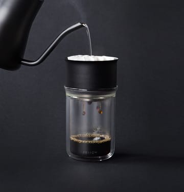 Stagg X Pour-Over コーヒードリッパー - Matte black-clear glass - Fellow | フェロー