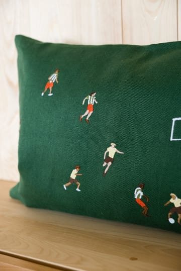 サッカー ピローケース 58x38 cm - Green - Fine Little Day | ファインリトルデイ