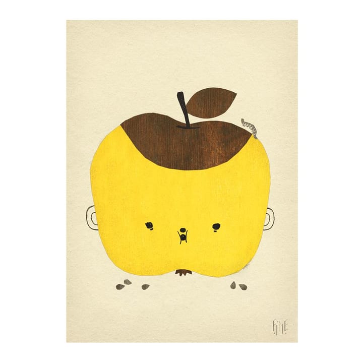 Apple Papple ポスター, 50x70 cm Fine Little Day | ファインリトルデイ