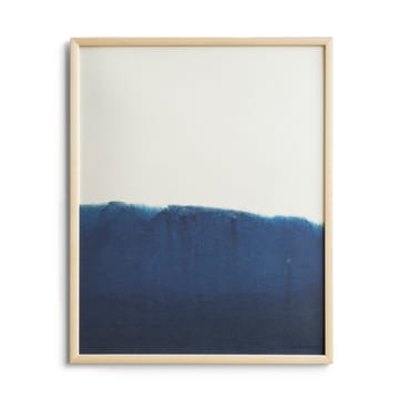 Dyeforindigo ocean 1 ポスター 40x50 cm - Blue-white - Fine Little Day | ファインリトルデイ