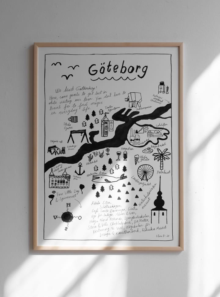 Göteborg ポスター, 50x70 cm Fine Little Day | ファインリトルデイ