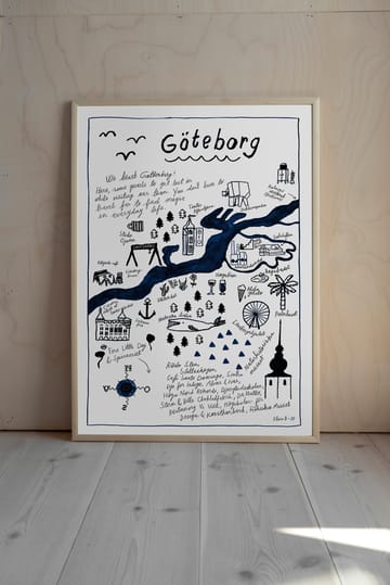 Göteborg ポスター - 50x70 cm - Fine Little Day | ファインリトルデイ