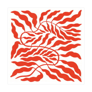 Orange red leaf - 50x50 cm - Fine Little Day | ファインリトルデイ