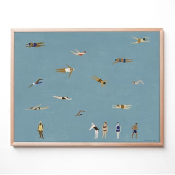 Swimmers ポスター - 40x50 cm - Fine Little Day | ファインリトルデイ