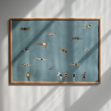 Swimmers ポスター - 50x70 cm - Fine Little Day | ファインリトルデイ