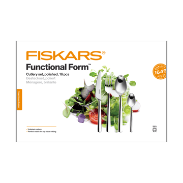 Functional Form カトラリー スムーズ - 16 pieces - Fiskars | フィスカース