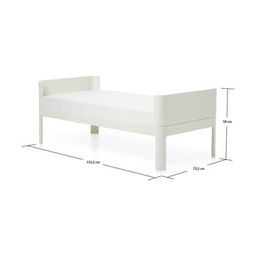 Nova junior bed - Cream - FLEXA