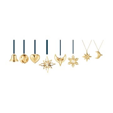 2024 クリスマス オーナメント＆ペンダント 8点セット - Gold-plated - Georg Jensen | ジョージ ジェンセン