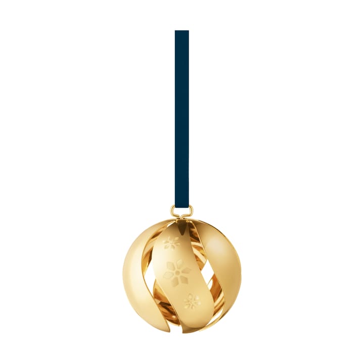 2024 クリスマス オーナメント bauble - Gold-plated - Georg Jensen | ジョージ ジェンセン