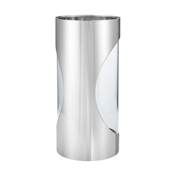 Chrome contours hurricane ランタン 33 cm - Stainless steel - Georg Jensen | ジョージ ジェンセン