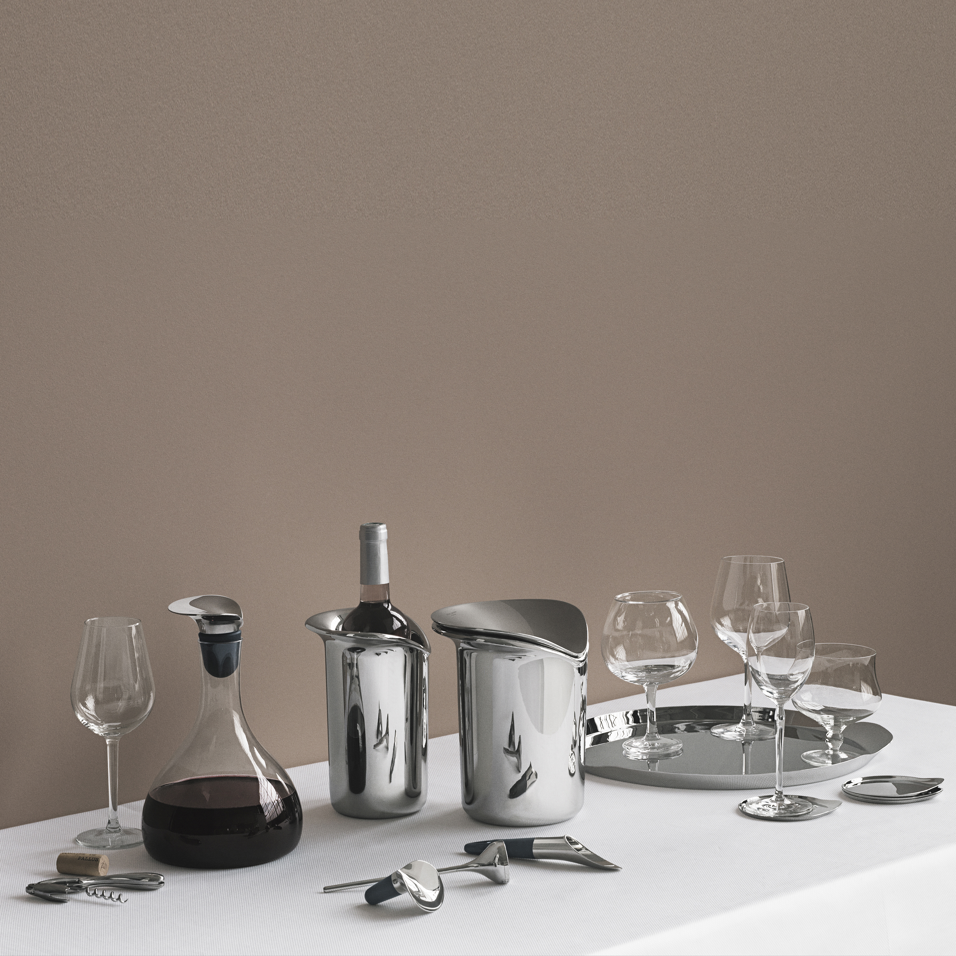 Georg Jensen | ジョージ ジェンセン からのWine トレイ - NordicNest.jp