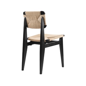 C-チェア チェア - Black stained oak, natural braided seat and back - GUBI | グビ