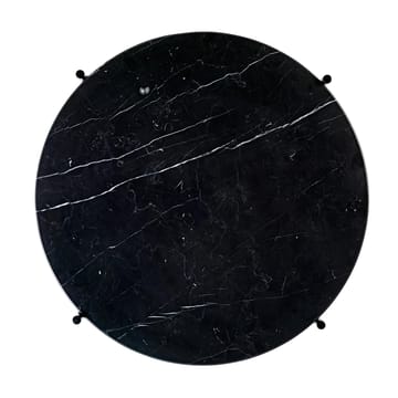 Ts ソファーテーブル ブラックレッグ O 55 Cm - Black marble - GUBI | グビ