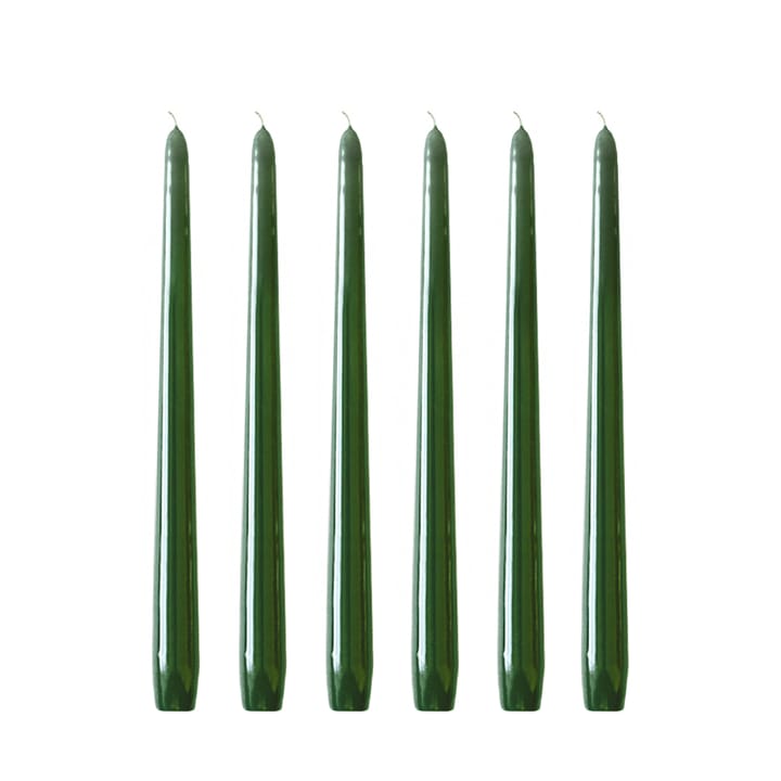 Herrgårdsljus キ��ャンドル 30 cm 6本 - Dark green - Hilke Collection