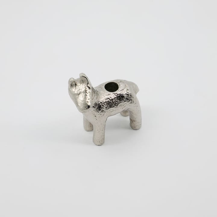 キャンドルスティック Horse 7.5 cm - Antique silver - House Doctor | ハウスドクター