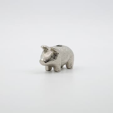 キャンドルスティック Pig  5 cm - Antique silver - House Doctor | ハウスドクター