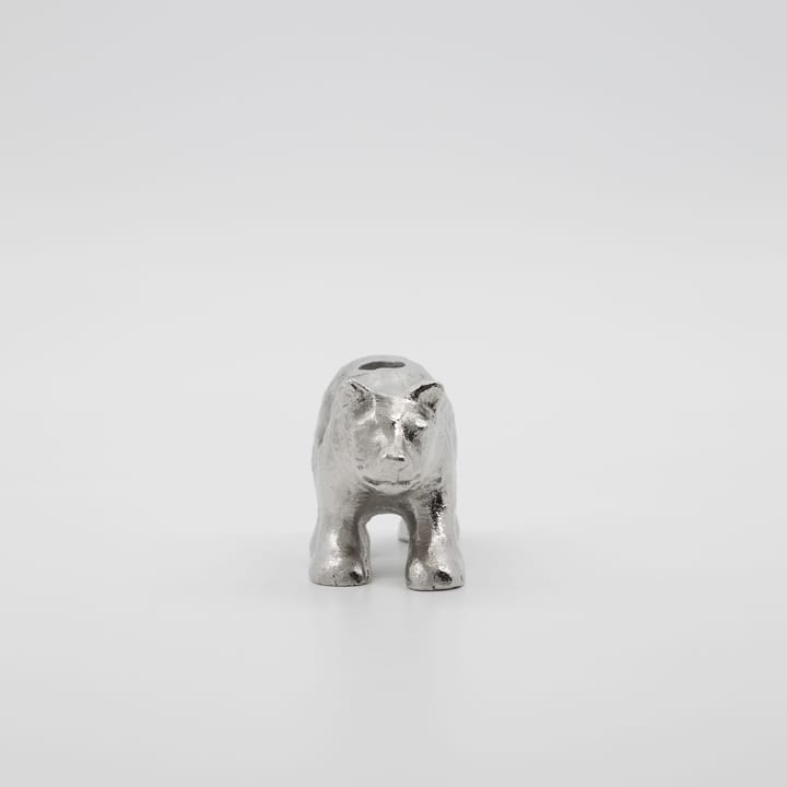 Polar キャンドルスティック 5.5 cm, Antique silver House Doctor | ハウスドクター