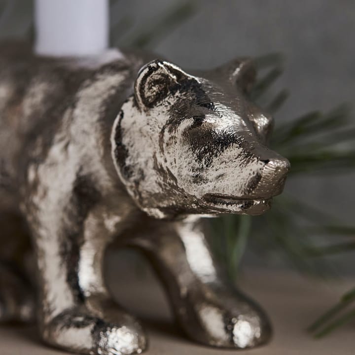 Polar キャンドルスティック 5.5 cm, Antique silver House Doctor | ハウスドクター