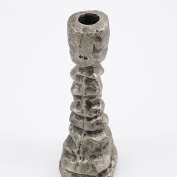 Raku キャンドルスティック antique silver - 20 cm - House Doctor | ハウスドクター