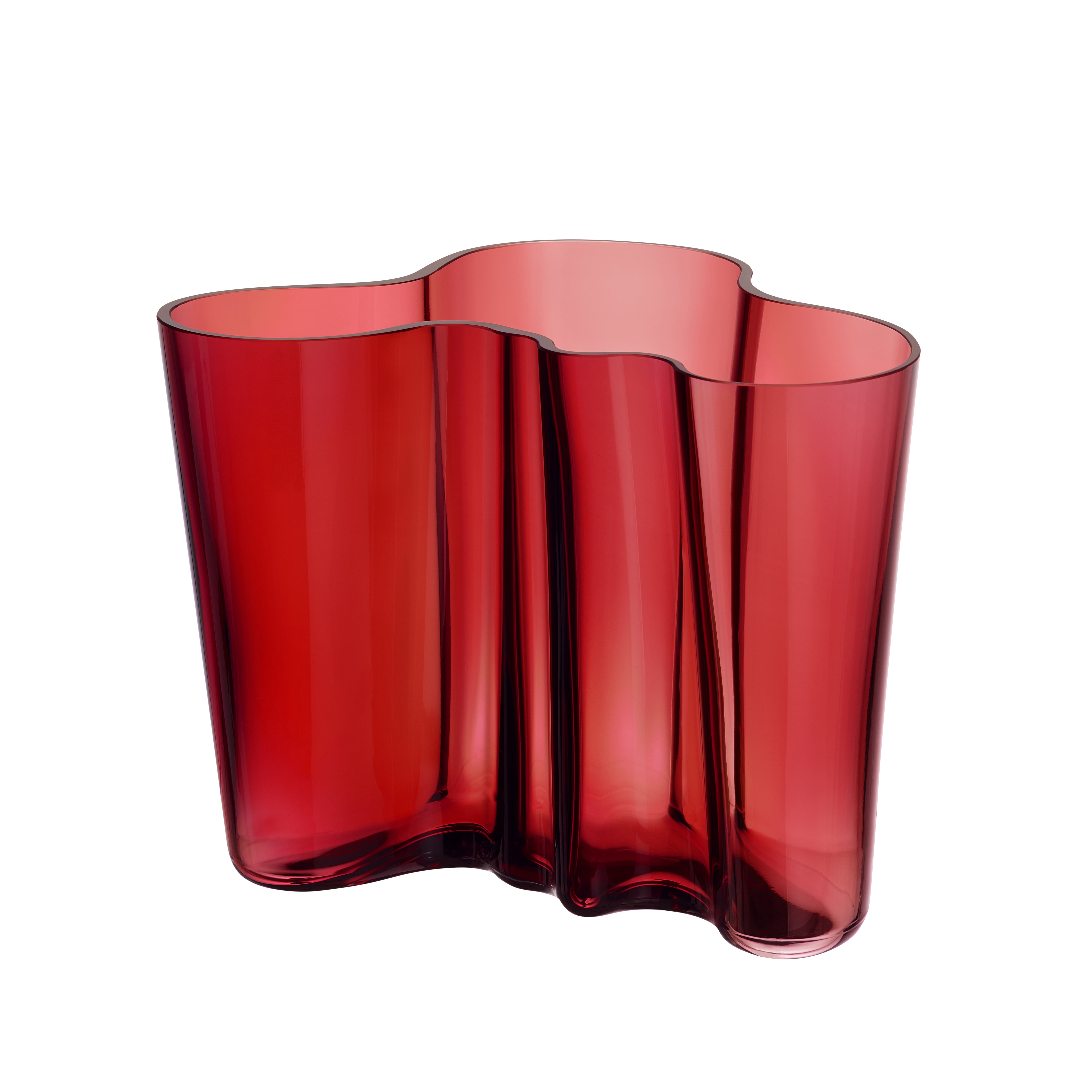 Iittala | イッタラ からのアアルトベース cranberry - NordicNest.jp