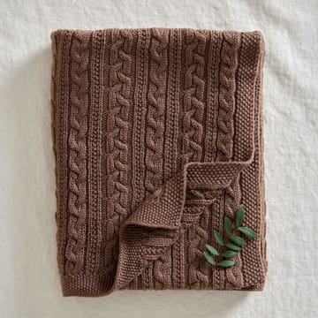 Knitted merinoウール ベビーブランケット 80x100 cm - Cookie - Jack o Juno