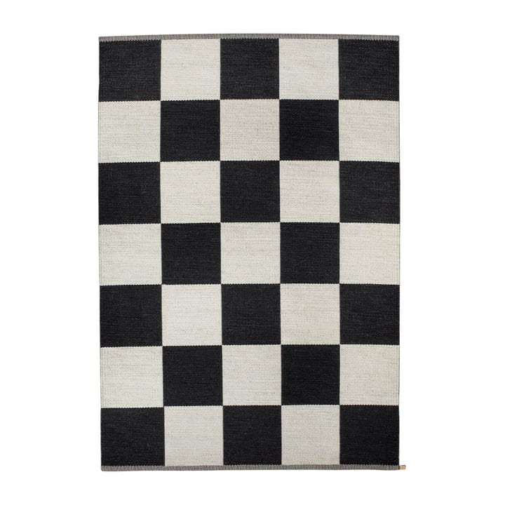 Checkerboard Icon ラグ 165x240 cm - Midnight black - Kasthall