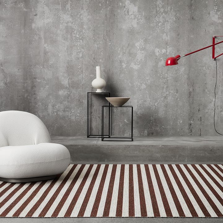 Narrow Stripe Icon ラグ, Red clay 240x160 cm Kasthall