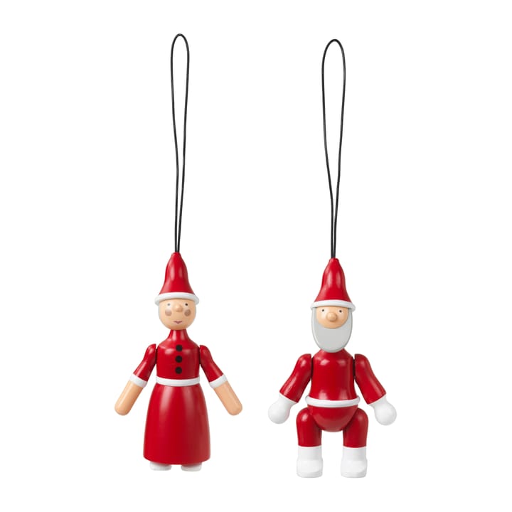 Santa and Mrs Claus オーナメント 10 cm - Red - Kay Bojesen Denmark | カイ・ボイス�ン デンマーク