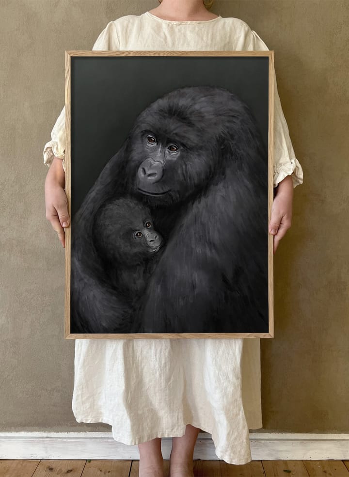 Mountain gorilla ポスター, 30x40 cm Kunskapstavlan®