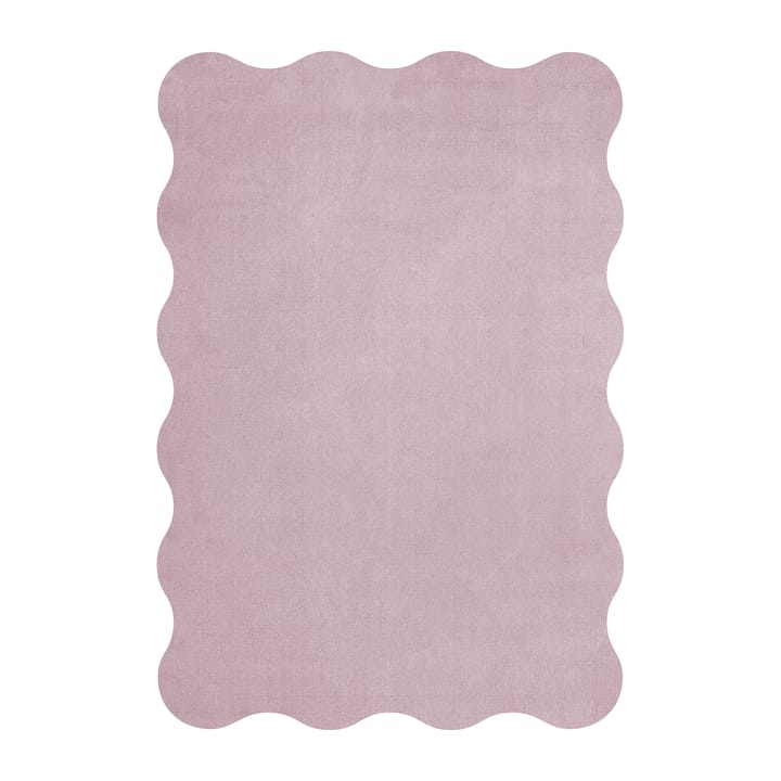 Scallop ウールカーペット 250x350 cm - Pink lavender - Layered