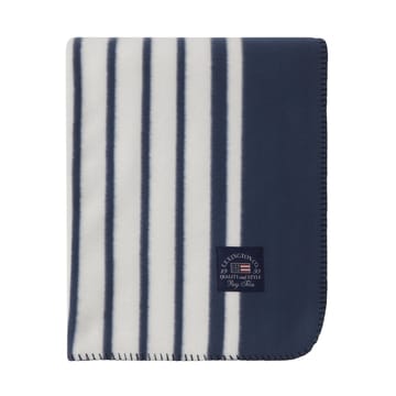 リサイクルポリエステル フリースブランケット 130x170 cm - Navy - Lexington | レキシントン