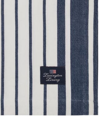 ストライプ オーガニックコットン テーブルクロス 150x350 cm - Navy - Lexington | レキシントン