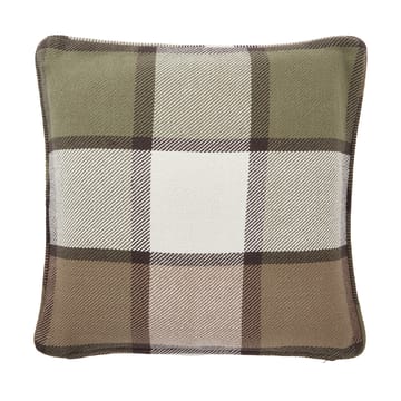 チェック ヘビーツイル クッションカバー 50x50 cm - Olive - Lexington | レキシントン