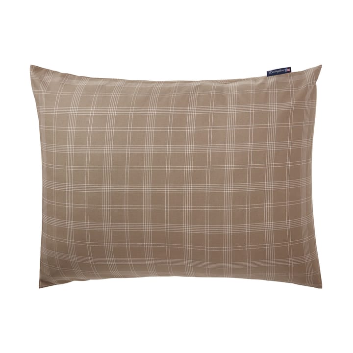 チェック ピンポイント オックスフォード クッションカバー 50x60 cm - Brown - Lexington | レキシントン