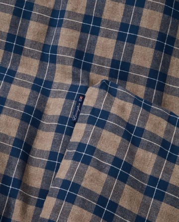 Checked Flannel 寝具セット 150x210 cm - Denim blue-beige - Lexington | レキシントン