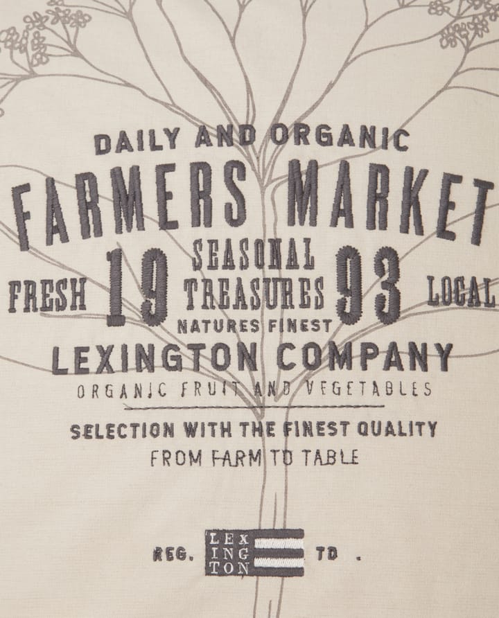 Farmers Market クッションカバー 50x50 cm - Beige - Lexington | レキシントン