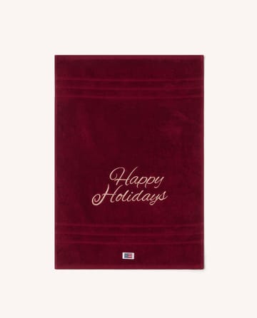 Happy Holidays タオル 50x70 cm - Red - Lexington | レキシントン