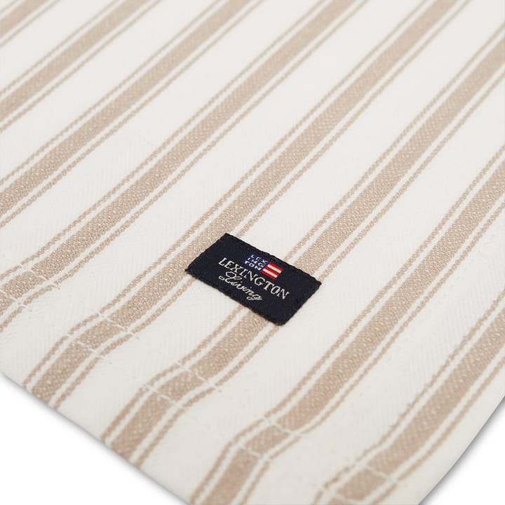 Icons Herringbone ストライプ ランチョンマット 40x50 cm, beige-white Lexington | レキシントン