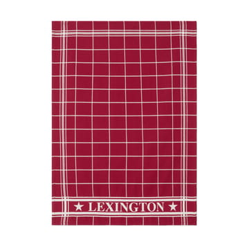 Lexington チェック キッチンタオル 50x70 cm - Red-white - Lexington | レキシントン