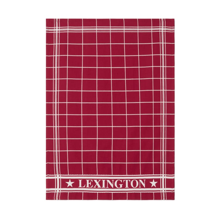 Lexington チェック キッチンタオル 50x70 cm, Red-white Lexington | レキシントン