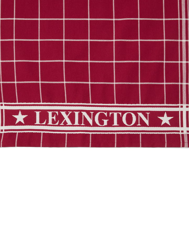 Lexington チェック キッチンタオル 50x70 cm, Red-white Lexington | レキシントン